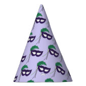 演劇劇場の仮面仮面マルディグラ パーティーハット (右)