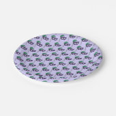 演劇劇場の仮面仮面マルディグラ ペーパープレート (アングル)