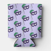 演劇劇場の仮面仮面マルディグラ 缶クーラー (正面)