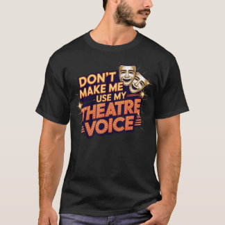 演劇好きのための「芝居の声援」Tシャツ Tシャツ