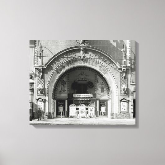 演劇威厳のある, 1910 キャンバスプリント (正面)