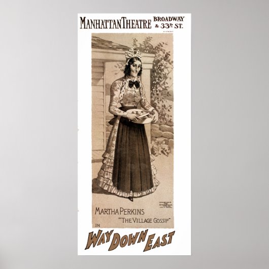 演劇広告のポスター ポスター (正面)