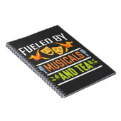 演劇愛好家ミュージカル愛好家と紅茶を飲む人 ノートブック (右側)