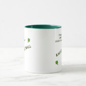 演劇日のラケットボール マグカップ (中央)