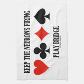 演劇橋(橋ユーモア)を始動させ続けて下さいニューロンを キッチンタオル (縦)