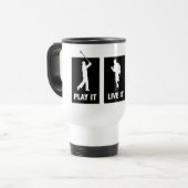 演劇生きている愛ゴルフマグ トラベルマグ (正面左)