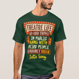 演劇生活 Tシャツ