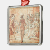 演劇的な場面 メタルオーナメント (左)