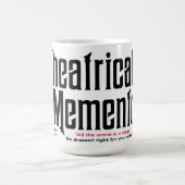 演劇的な想い出の品のコーヒー・マグ コーヒーマグカップ (中央)