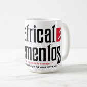 演劇的な想い出の品のコーヒー・マグ コーヒーマグカップ (正面右)