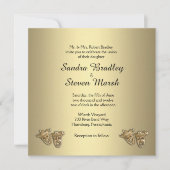 演劇結婚式招待状 招待状 (正面)