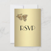 演劇結婚式招待状 招待状 (裏面)