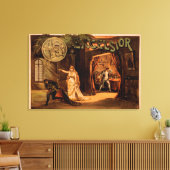 演劇遊ポスター#1 キャンバスプリント (インサイチュ (リビング))