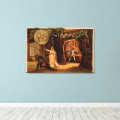 演劇遊ポスター#1 キャンバスプリント (インサイチュ (ウッドフロア))