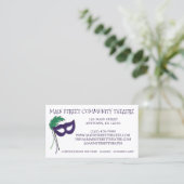 演劇部マスクコミュニティシアターアーツ 名刺 (スタンド正面)