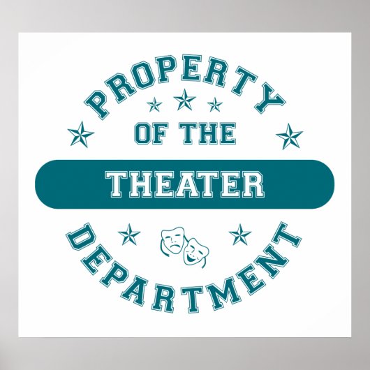 演劇部門の財産 ポスター (正面)