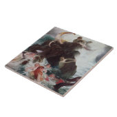 演劇1886年の人魚(キャンバスの油) タイル (側面)