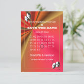 演劇 プリビューチケット 結婚式 テーマ セーブザデート (スタンド正面)