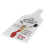 「演奏するのが大好き…!」 ディヴァ カッティングボード (角)