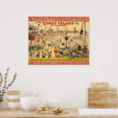 演奏する人々のサーカスコスチュームポスター ポスター (キッチン)