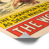 演奏する人々のサーカスコスチュームポスター ポスター (角)