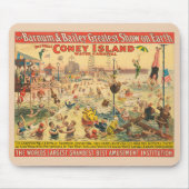 演奏する人々のサーカスコスチュームポスター マウスパッド (正面)