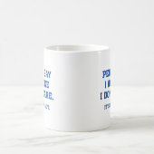 演技じゃない コーヒーマグカップ (中央)