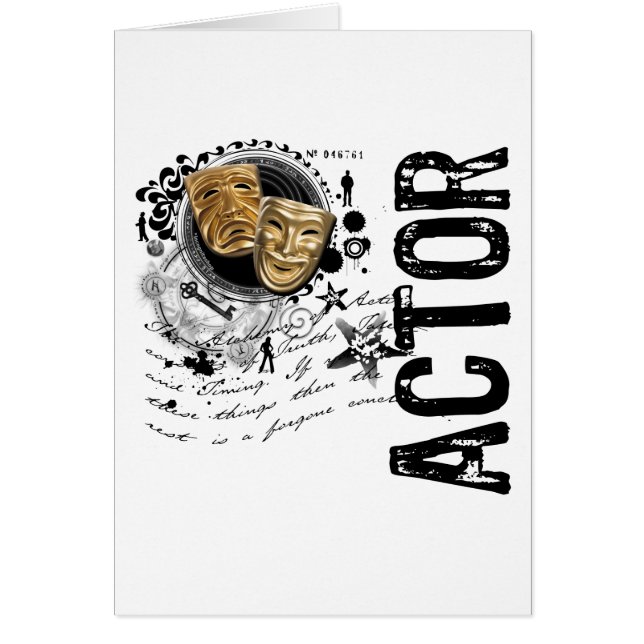 演技の俳優の錬金術 (正面)