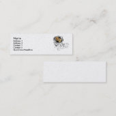 演技の錬金術 スキニー名刺 (正面/裏面)