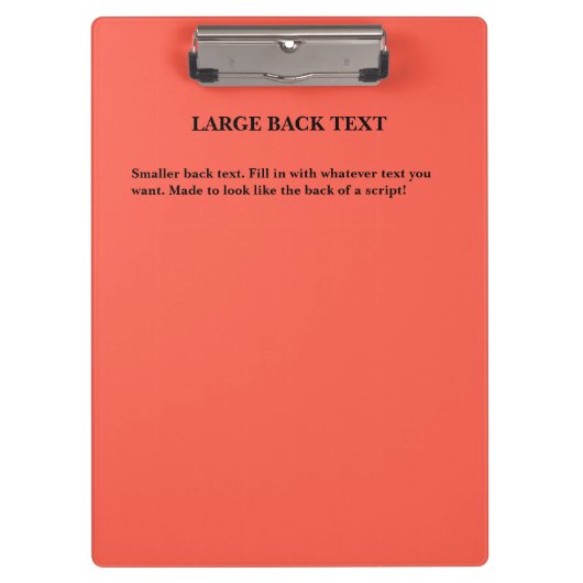 演技エディショ遊ンスクリプトのスタイル クリップボード (正面)