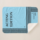 演技エディショ遊ンスクリプトのスタイル シェルパブランケット (正面(横))