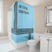 演技エディショ遊ンスクリプトのスタイル シャワーカーテン (インサイチュ)