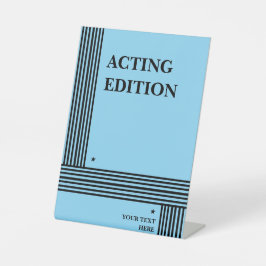 演技エディショ遊ンスクリプトのスタイル 台座サイン
