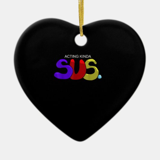 演技キンダソス セラミックオーナメント (正面)