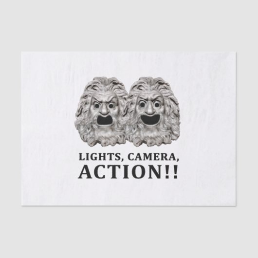 演技コンセプトグラフィックロゴ 薄葉紙 (正面)