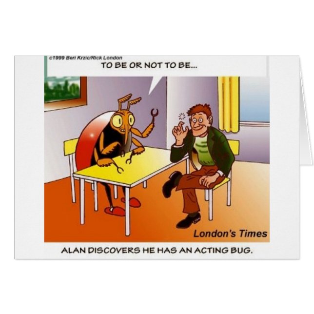 演技バグおもしろい漫画ティーのギフト&収集品 (正面横)