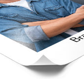 演技ヘッドショットfor Actors 8x10ダブル文字 フォトプリント (角)