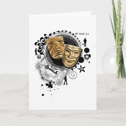 演技仮面の錬金術 カード (正面)