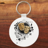 演技仮面の錬金術 キーホルダー (正面)