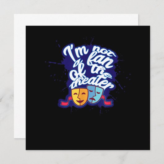 演技俳優劇場ショー サンキューカード (正面/裏面)