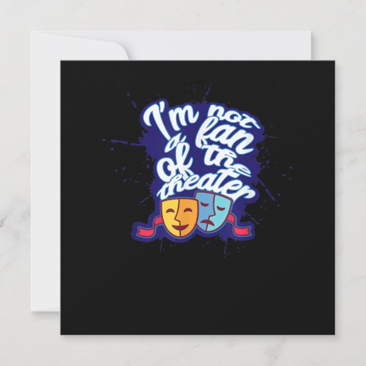 演技俳優劇場ショー サンキューカード (正面)