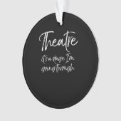 演技引用文女優Its Aステージ行く オーナメント (正面)