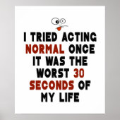 演技標準 ポスター (正面)