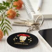 演技演劇倶楽部 キーホルダー (側面)