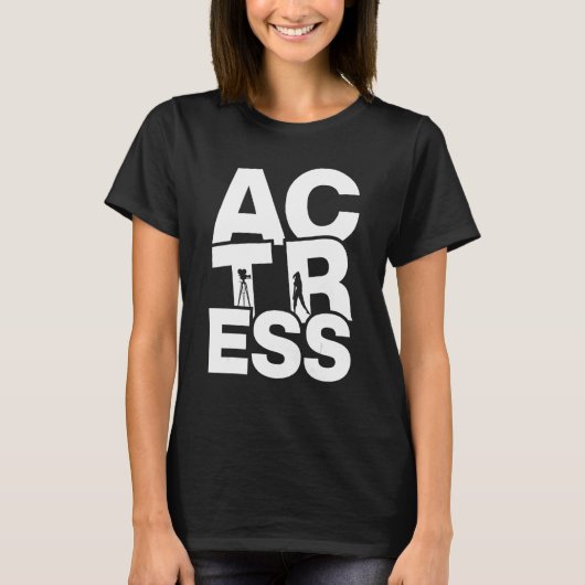 演技職業の仕事仕事 – Adrar_1 Tシャツ (正面)