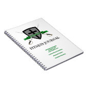 演算子フィットネス仕訳帳$12.95 ノートブック (右側)