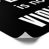 演説は乱暴でない ポスター (角)