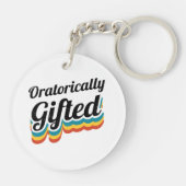 演説会チームの分隊ディベーター キーホルダー (裏面)