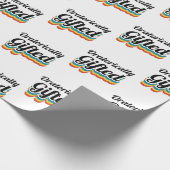 演説会チームの分隊ディベーター ラッピングペーパー (角)