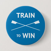 漕ぎ手がクルーを獲得するやる気を起こさせるための訓練 缶バッジ (正面)